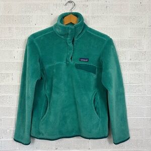 Patagonia Teal Women's Fleece Pullover